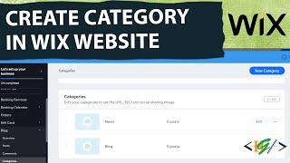 How to Create Categories for Post in Wix Blog Site | Category