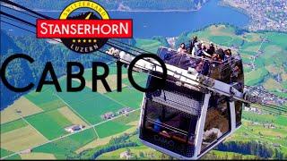 CabriO Stanserhorn Switzerland Cable Car || Travel Guide 4K