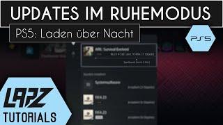 PS5 Updates im Ruhemodus laden - Über Nacht installieren | Tutorial