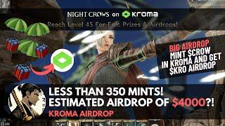 Airdrop + Play2Earn: Kroma x Night Crows (Airdrop of the Year?!)