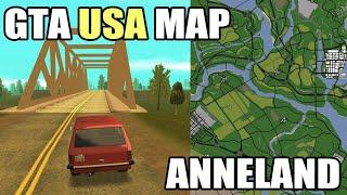 GTA USA Map Progress - Beautiful ANNELAND (United States Mod) | Stars and Stripes