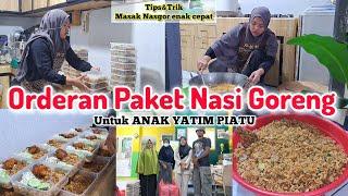 ORDERAN/NASI GORENG RESEP RAHASIA ABANG-ABANG KAKI5/TIPS&TRIK MASAK CEPAT 30 PORSI#nasigoreng#irt