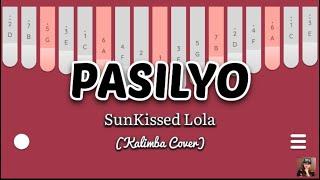 Pasilyo - SunKissed Lola - Kalimba Cover with Easy Tabs (Keylimba App) | TikTok Viral | Lyrics Video