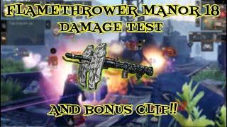 (Guider of Dawn) Flamethrower manor 18! Nancy Test and how to clear F133 Clear as Warrior!Lifeafter