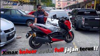 Xmax NEW… terus pegi MABautoparts full jajan  ( buyer beli moto online sampai mody pun online )