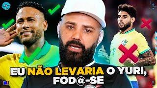 NEYMAR E YURI ALBERTO MERECEM SER CONVOCADOS PARA A SELEÇÃO?