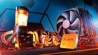 Проблема современных процессоров на примере Ryzen 7 5800x: что отводит тепло быстрее? СВО или Кулер?