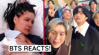 BTS Reacts To Halsey Giving BIRTH!