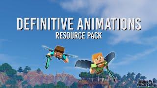 Minecraft Bedrock | Resource Pack: Definitive Animations