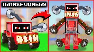 THE MONSTER TRUCK HAS BECOME A ROBOT!  - Minecraft