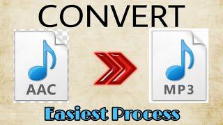 How To Convert AAC to mp3 file easily | how to change aac to mp3 format | Be Tech UTuber