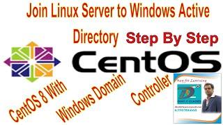 How to Join a LINUX machine to Windows Domain | How to Join Cent OS 8 to an Existing Windows Domain