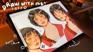 Draw with me + Artist Q&A 