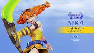 A First Look at The Skies of Arcadia – Aika statue