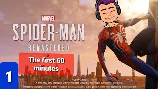 The first 60 minutes Marvel's Spider-Man Remastered PS5 Part 1 Take down Wilson Fisk, the Kingpin