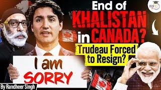 Justin Trudeau to Resign as Canada's PM: End of Anti-India Sentiment? | UPSC GS2 | StudyIQ