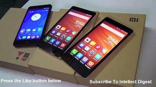 Micromax Yu Yureka VS Xiaomi Redmi Note 4G VS Xiaomi Redmi Note 3G Comparison Video