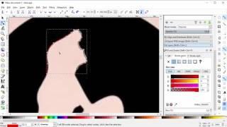 Vectorization Inkscape Tracing