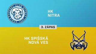 3. zápas finále play-off Nitra – Spišská Nová Ves 5:1 (HIGHLIGHTY)