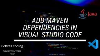 Add maven dependencies in visual studio code