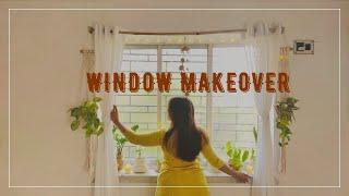 Window makeover | Window decoration | Window garden #windowmakeoverindia #windowgarden