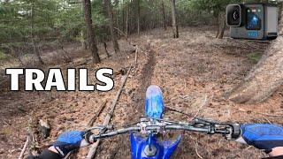 Exploring Random dirt bike Trail on Property