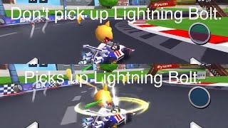 BOOM KARTS：Comparing the efficacy of Lightning Bolt.