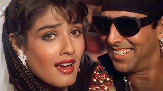 Tu Cheez Badi Hai Mast 4K Video   90s Jhankar   Mohra 1994 Kavita Krishnamurthy, Udit Narayan