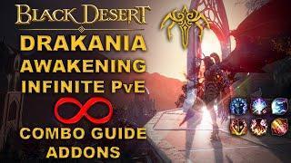 BDO | Drakania Awakening Ultimate Combo Guide All-N-One PvE Only | Addons |