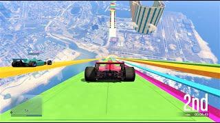 F1 Race like you've never seen before - GTA 5 Transform Parkour