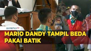 Mario Dandy Tampil Pakai Batik di Sidang Lanjutan Penganiayaan David