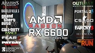 RX 6600 in 2013 - Test in 15 Games