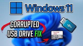 Fix/Repair Corrupted USB Flash Drive and SD Card with CMD (Easy Tutorial)