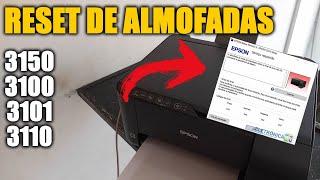 RESET ERRO DE ALMOFADAS EPSON L3150, L3100, L3101 E 3110