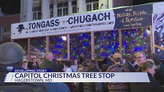 Capitol Christmas Tree makes stop in Western Maryland