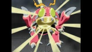 Tentomon digievolve in Kabuterimon | DIGIMON ADVENTURE Ep.5