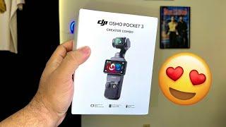 DJI OSMO POCKET 3 Creator Combo - UNBOXING