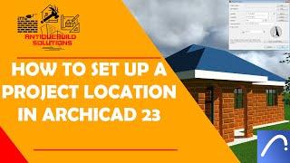 Uncover the Secret to Easily Setting Up a Project Location in ArchiCAD 23!  #design #archicad23