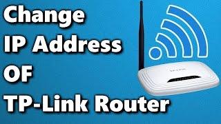 How to Change the IP Address of TP-Link Router 