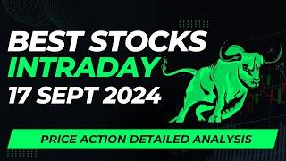 best intraday stocks for tomorrow | best intraday stocks | 17 Sept