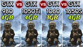 GTX 980 vs GTX 1050 Ti vs GTX 1060 vs GTX 1650 Super - Test In 9 Games - How Big Difference ?