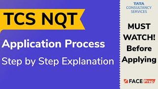 TCS NQT 2021 Registration Process - Step by Step Explanation