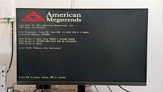 PC screen error | PC window not open | how to fix it ?