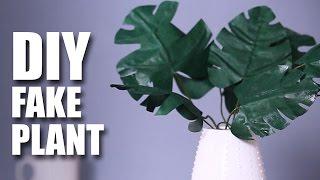 How To Make A DIY Fake Plant