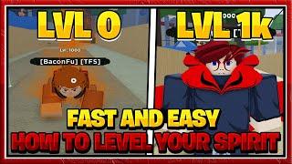 How To Level Up Your Spirit In Shindo Life | FAST AND EASY WAYS!