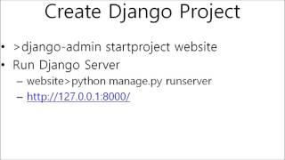 Python Django ( Install , Hello World )