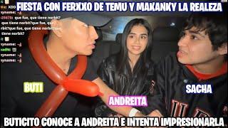 BUTI conoce a ANDREITA y JUNTO CON SACHAUZUMAKI se van a una FIESTA PARTE 1 #viralvideo