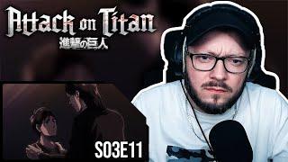 Das ERSTE MAL Attack on Titan 3x11 | "Zuschauer" | Reaction