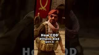 COD Villains' Death pt2 | SUBSCRIBE #Shorts #Codclips #Codedit #Mw2 #Mwii #Codmw2