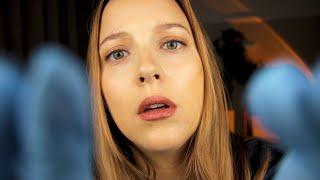 ASMR Myofascial Face Massage Roleplay with Lymph Node Toxin Release